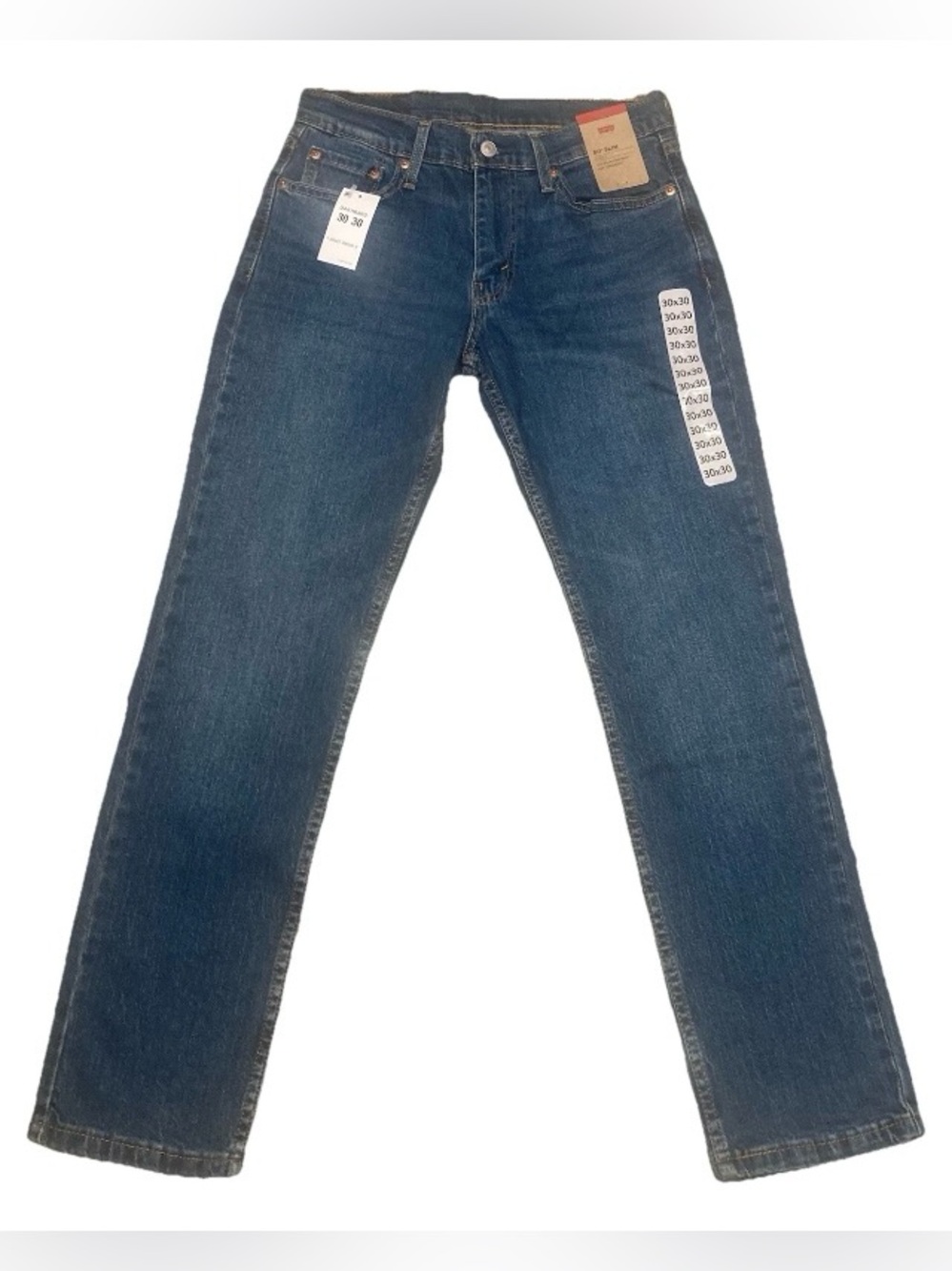 Levi’s 511 Men’s 30x30 Slim Stretch Classic Straight Fit Men’s Blue Jeans NWT